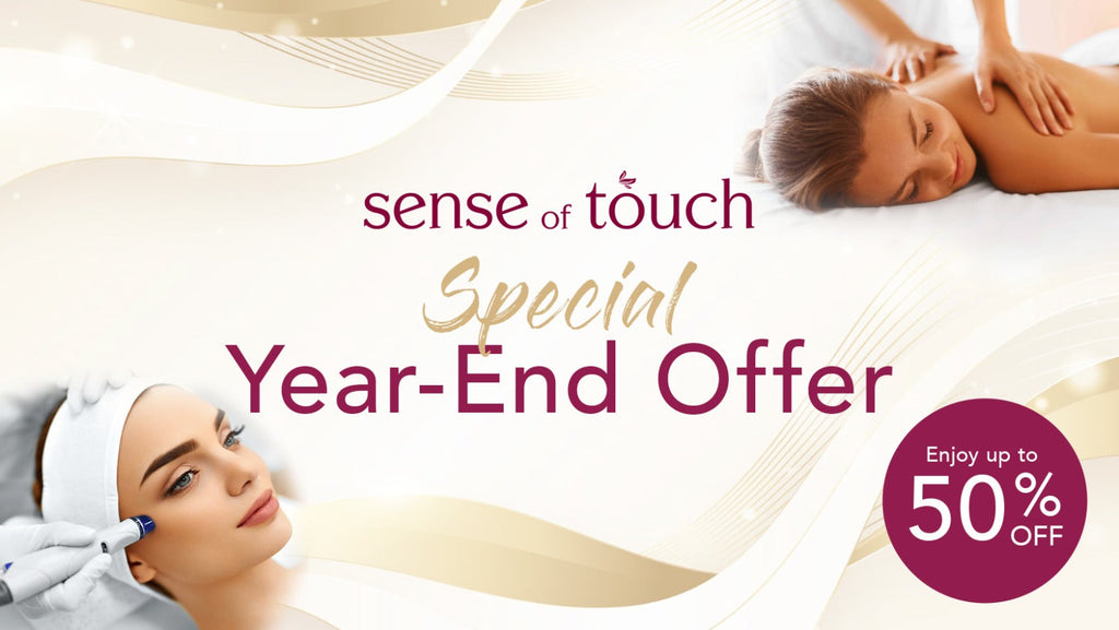 Sense of Touch Special Year-End Offer Inside