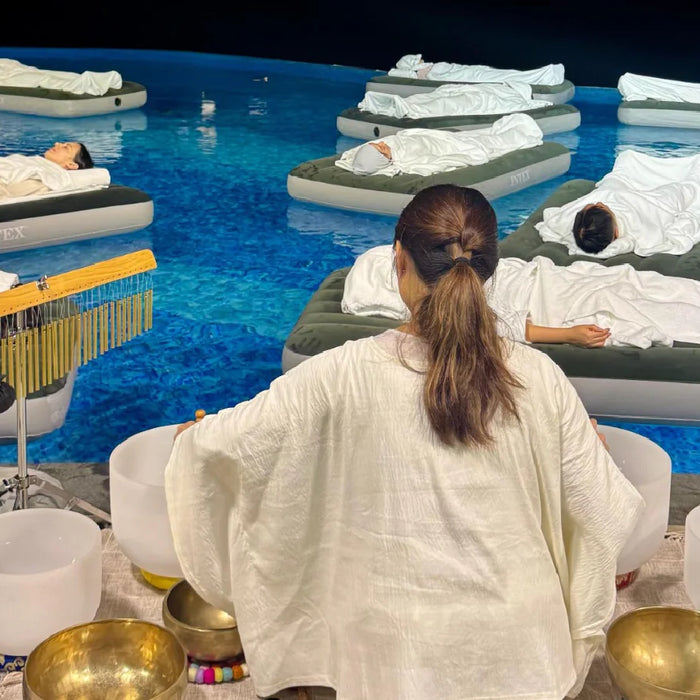 Sense of Touch Floating Sound Bath Experience
