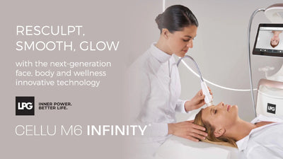 RESCULPT, SMOOTH, GLOW with the next-generation face, body and wellness innovative technology - LPG Cellu M6 Infinity