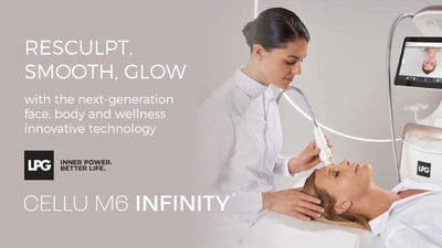 RESCULPT, SMOOTH, GLOW with the next-generation face, body and wellness innovative technology - LPG Cellu M6 Infinity