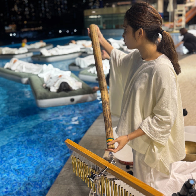 Sense of Touch Floating Sound Bath